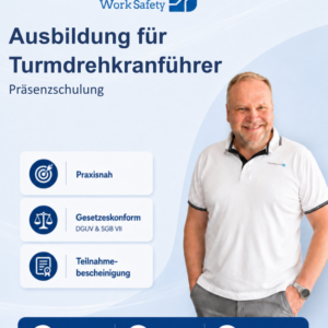 Turmdrehkranführer Ausbildung – Kranschein Präsenzkurs gemäß DGUV Vorschrift 52 § 29