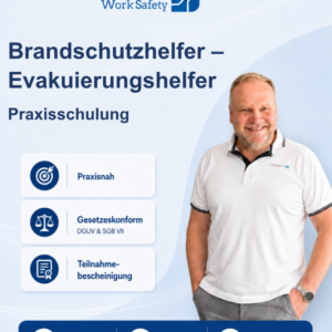 Brandschutzhelfer und Evakuierungshelfer – Präsenzschulung gemäß ASR A2.2 und DGUV Information 205-023