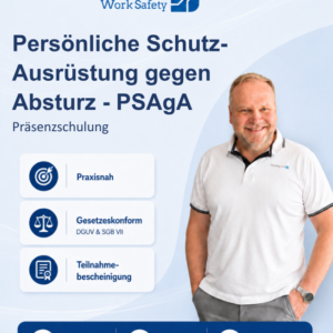 PSAgA Schulung – Persönliche Schutzausrüstung gegen Absturz gemäß DGUV Regel 112-198