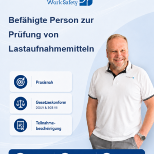 Befähigte Person zur Prüfung von Lastaufnahmemitteln - Sachkunde Präsenzkurs