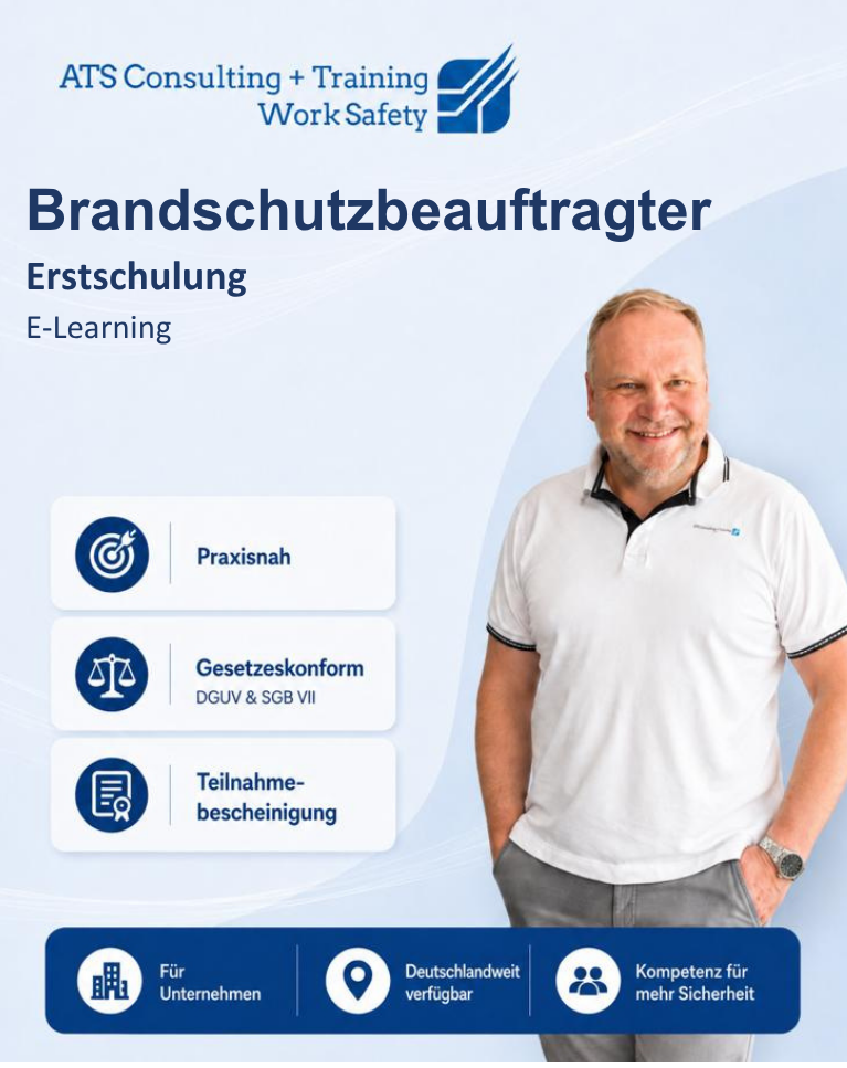 E-Learning - Brandschutzbeauftragter Erstschulung mit Zertifikat - Start jederzeit möglich!