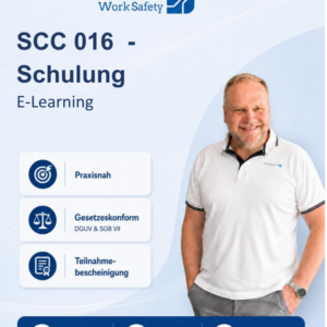 E-Learning - SCC 016 Schulung inkl. Prüfung und SCC-Zertifikat - Start jederzeit möglich!