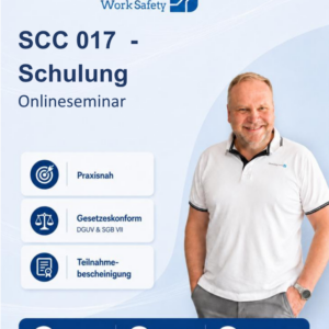 SCC 017-Schulung – Onlineseminar inkl. Prüfung und SCC-Zertifikat am 21.09.2026