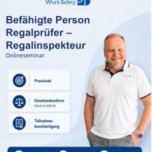 Regalprüfer / Regalinspekteur – Sachkunde Onlineseminar gemäß DIN EN 15635 am 21.12.2026