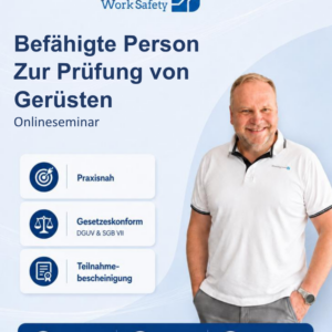 Gerüste prüfen – Sachkunde Onlineseminar zur befähigten Person am 18.12.2026