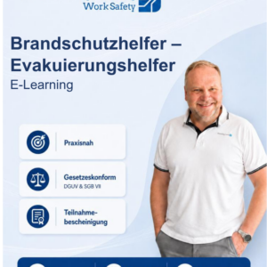 E-Learning - Brandschutzhelfer und Evakuierungshelfer – Präsenzschulung gemäß ASR A2.2 und DGUV Information 205-023 - Start jederzeit möglich!