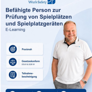 E-Learning - Befähigte Person zur Prüfung von Spielplätzen und Spielplatzgeräten