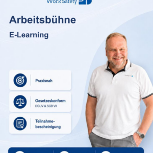 E-Learning - Arbeitsbühnen-Schein – Bedienerschulung für Hubarbeitsbühnen - Start jederzeit möglich!